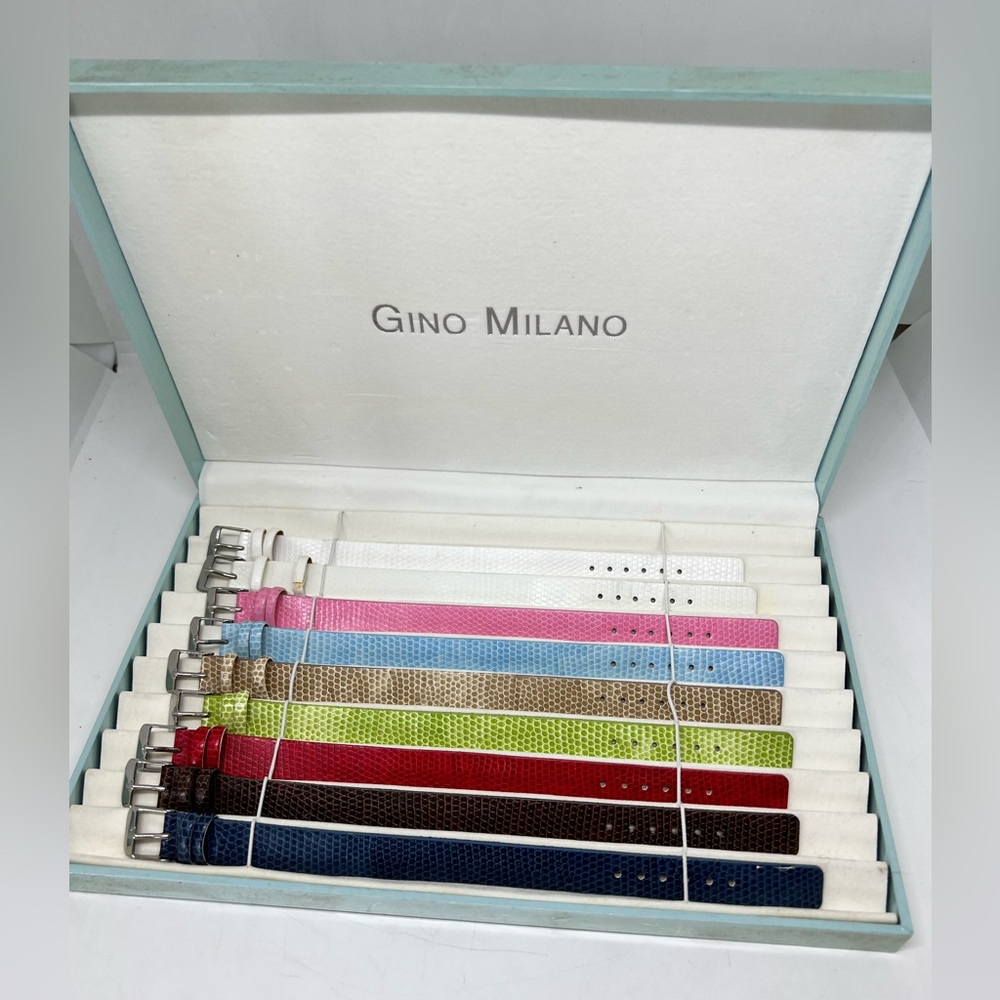 GINO MILANO💥VINTAGE~NIlB💥Wristband Set Box
